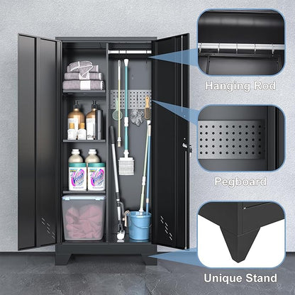 Metal Garage Storage Cabinet for Home, Storage - Image 5