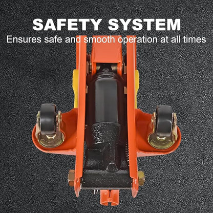 Hydraulic Floor Jack 1.5 Ton 3, 300Lbs Car Lift Portable Trolley Jack 360 Degree - Image 4