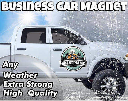 Personalized Car Magnet Sign | Customized Logo - Image 6