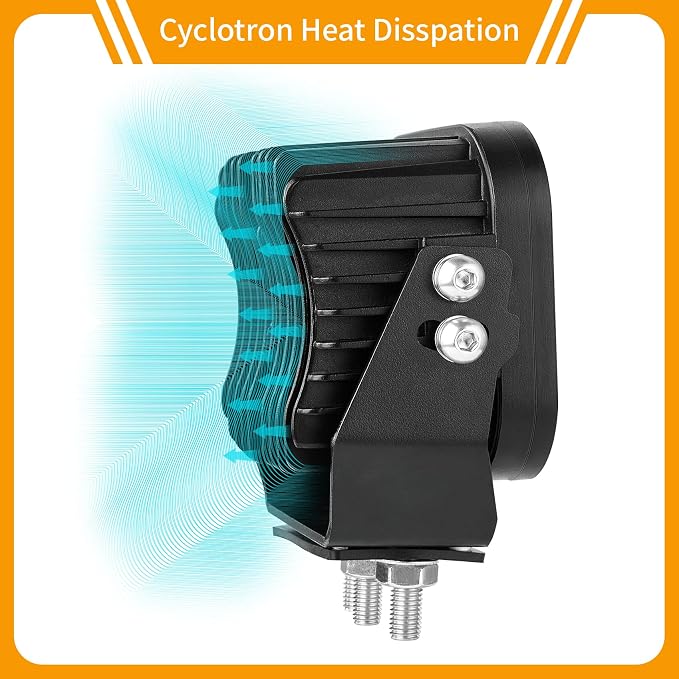LED Light Pods, Offroad Driving Lights 5 Inch 120W 10000lm Off Road LED Work - Image 6