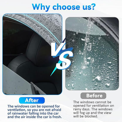 Window Visors Sun/Rain Guard Compatible - Image 5