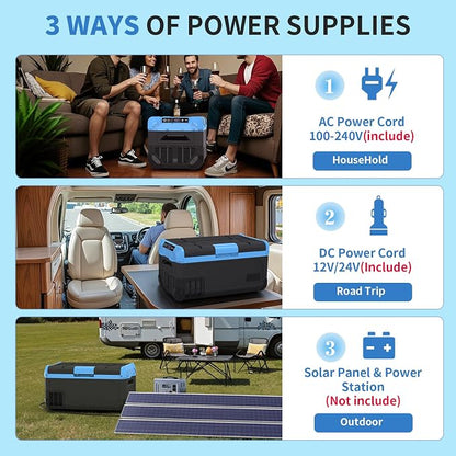 20L Car Refrigerator Freezer, 21QT Single Zone Portable Fridge - Image 7