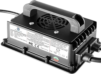 800W Lead Acid Battery Charger 48 Volt 15 AMP 3-Pin Round Plug Club Car Golf - Image 6