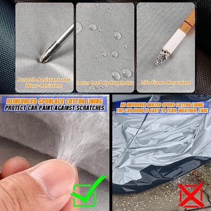 Waterproof Zipper Doors Car Cover - Image 5