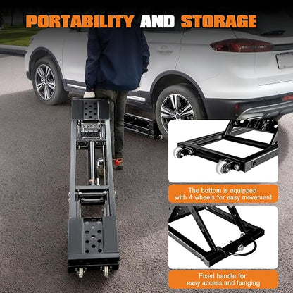 Jocisland Portable Car Lift, Capable of Lifting 5000 LBS Quick Jack - Image 6