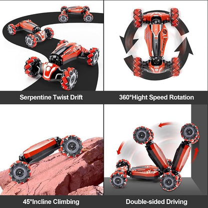 Gesture Sensing RC Stunt car, 4WD Drive Watch Remote-Controlled Vehicle - Image 5