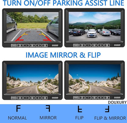 Wireless Backup Camera for RV Truck Trailer Camper Bus 5th Wheel 3 Rear/Side - Image 5