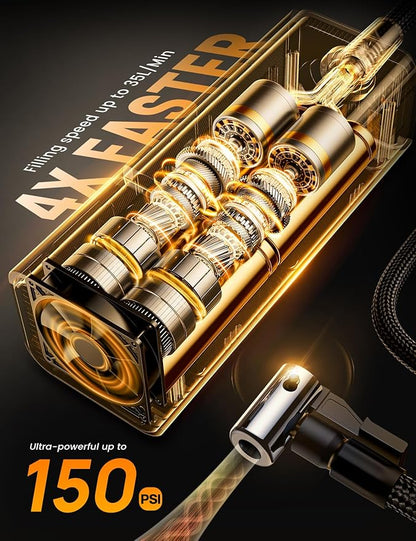 Lamicall Portable Car Tire Inflator - Image 3