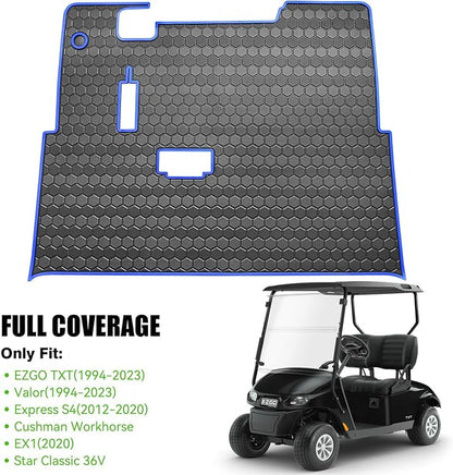 EZGO TXT Golf Cart Full Coverage Floor Liner Mat, fits EZGO TXT, Express S4 - Image 2