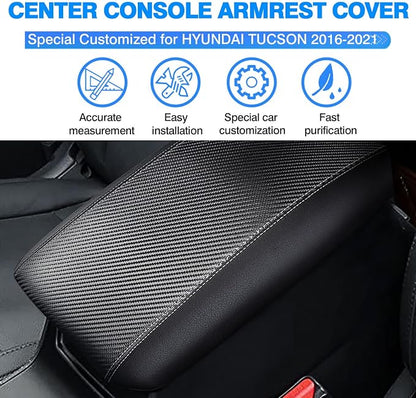 Autorder Center Console Cover for 2016-2019 2020 2021 Hyundai Tucson - Image 2