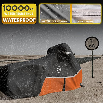Motorcycle Cover Storage for Touring Models Harley Davidson Road King, Road - Image 3