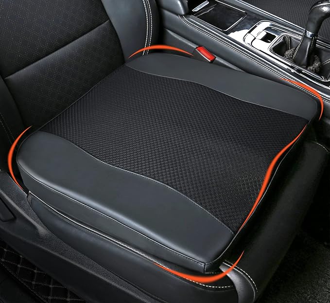 Car Seat Cushion, Comfort Memory Foam Car Cushions by LoftyAim