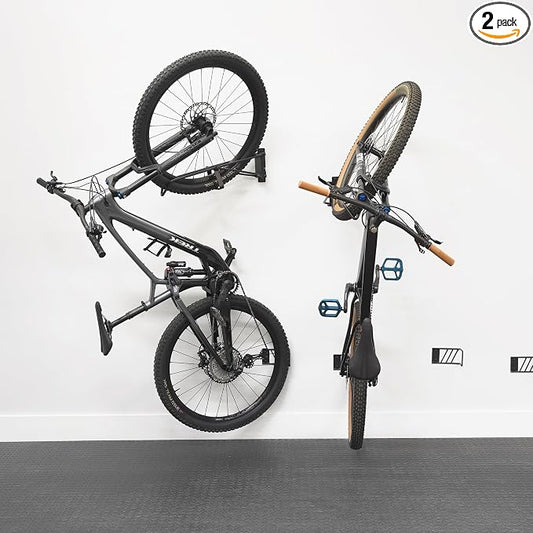 StoreYourBoard SwivelStow Mountain Bike Storage Rack 2 Pack – Heavy Duty Bike by StoreYourBoard