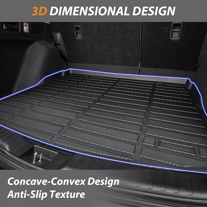 AIPOIL® Floor Mats for 2024-2025 Ford Ranger Supercrew All Weather Protection - Image 5