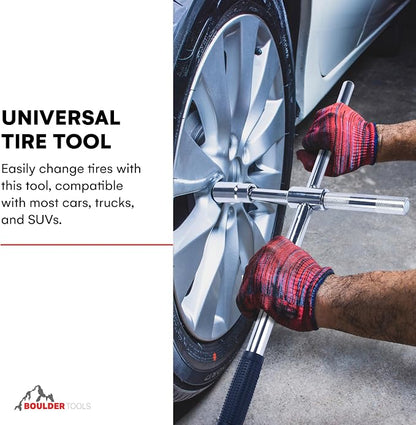 Boulder Tools 23 inch 4 Way Lug Wrench - Image 2