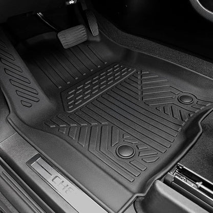 Floor Mats Set for 2021-2025 Chevrolet Chevy Tahoe/GMC Yukon 7 Seats Accessories - Image 2
