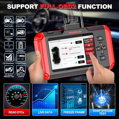 KINGBOLEN S500 OBD2 Scanner, ABS SRS Engine at Diagnostic Tool, Automotriz Code - Image 5