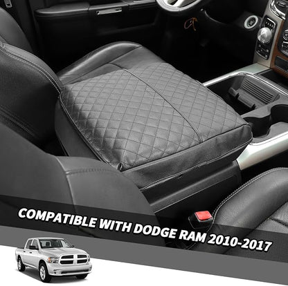 Jimen for Ram Armrest Cover, Car Center Console Cushion Pad Compatible - Image 2