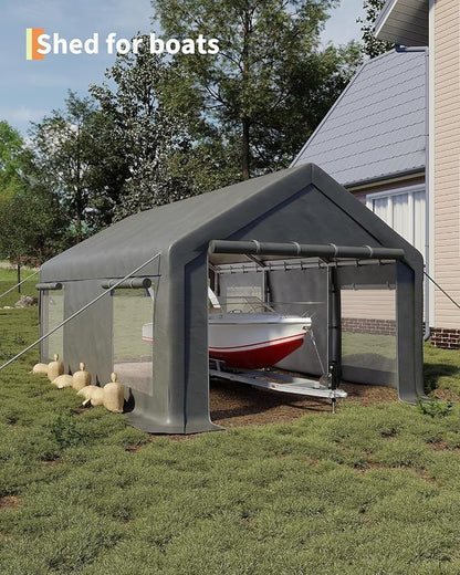 12 x 20FT Heavy Duty Carport - Image 5