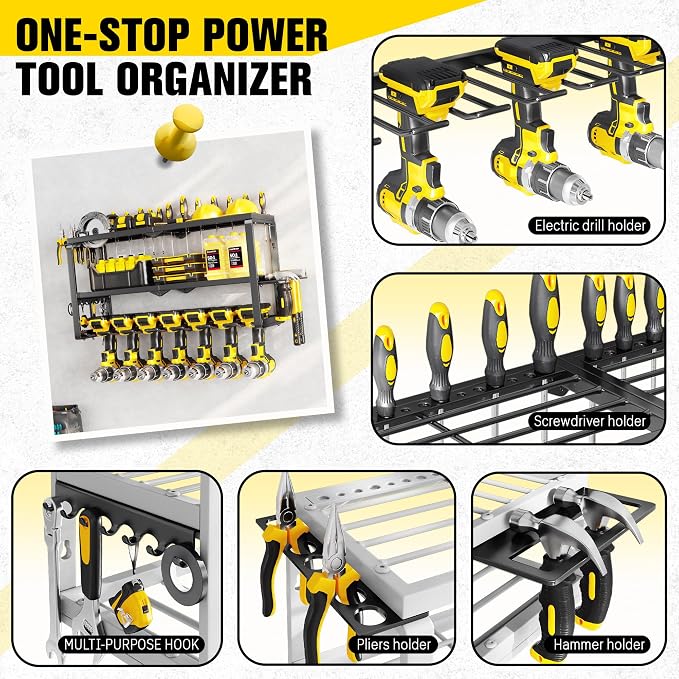 Power Tool Organizer Wall Mount - Image 4