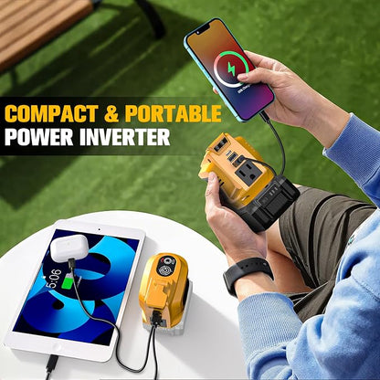 200W Portable Power Inverter Compatible - Image 3