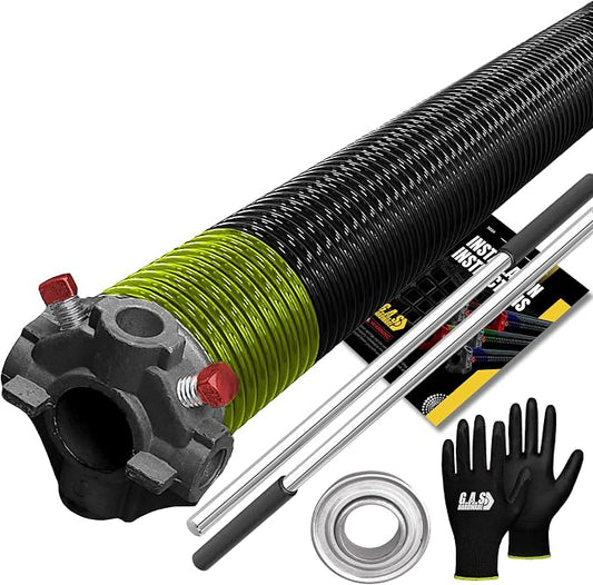 Garage Door Torsion Spring 207x1.75x30 Includes 1” Steel Bearing, and Winding by GASHardware