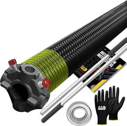 Garage Door Torsion Spring 207x1.75x26 Includes 1” Steel Bearing, and Winding by GASHardware