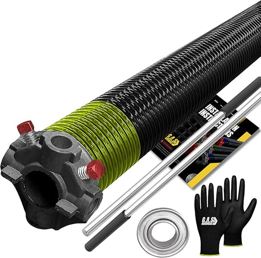 Garage Door Torsion Spring 207x1.75x24 Includes 1” Steel Bearing, and Winding by GASHardware