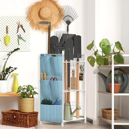 YBING Garden Tool Organizer, Yard Tool Stand - Image 3