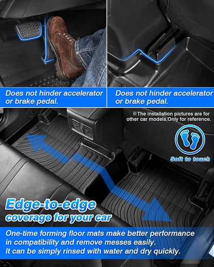 Cartist Floor Mats Custom Fit for Acura ILX 2013-2022 All Weather Floor Liners - Image 3