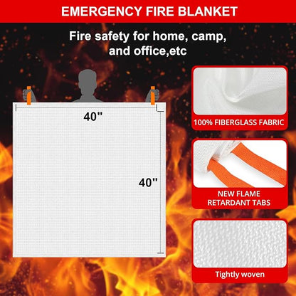 SecuCaptain Emergency Fire Blanket - Image 4