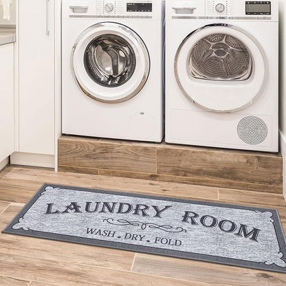 Ottomanson 20" x 59" Laundry Room Rug by Ottomanson