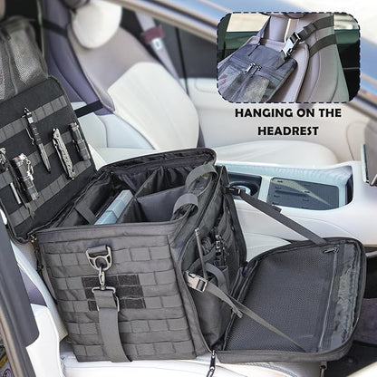 Patrol Bag Law Enforcement, Police Gear Car Front Seat Vehicle Organizer Bags - Image 6
