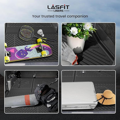 LASFIT Floor Mats & Cargo Mat for Toyota Highlander 2020-2025, All Weather Fit - Image 8