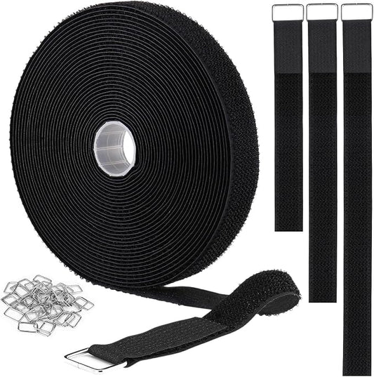 1"x64ft Hook and Loop Straps by YMCRLUX