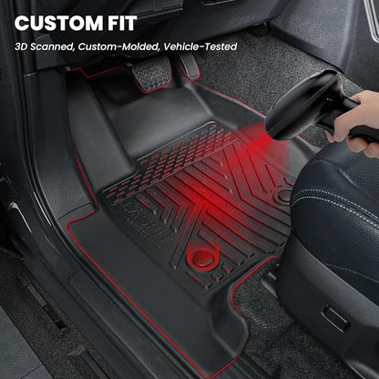 LASFIT Floor Mats for Toyota 4Runner 2025 2026 5 Seats wtih Trunk mat&backrest - Image 2