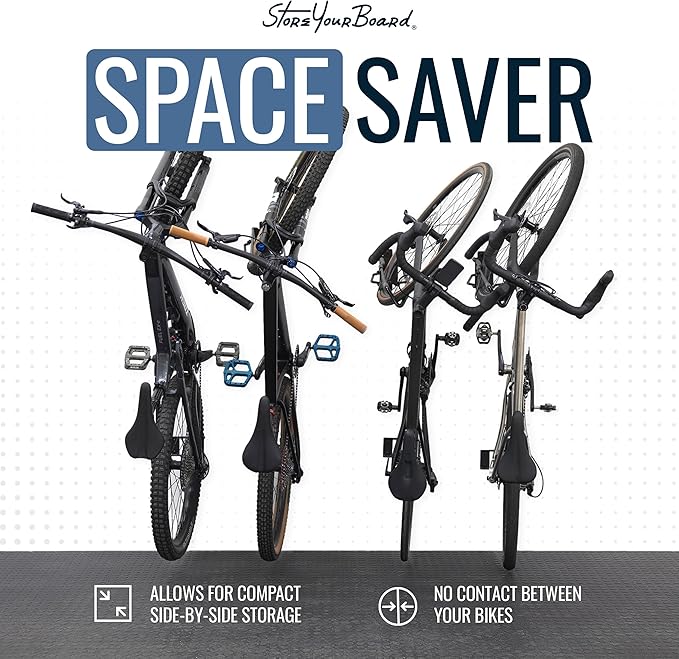 StoreYourBoard SwivelStow Mountain Bike Storage – Heavy Duty Bike Hanger - Image 6