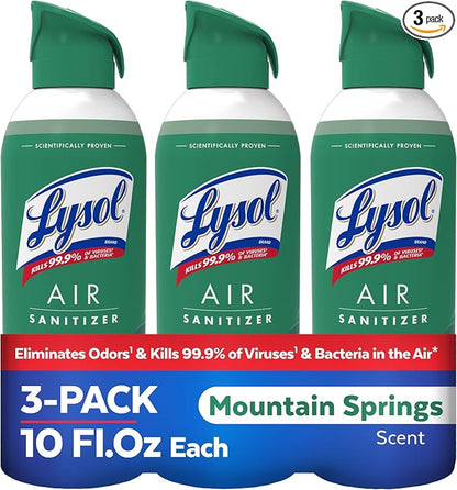Lysol Air Sanitizer Spray with Odor Eliminator by Lysol