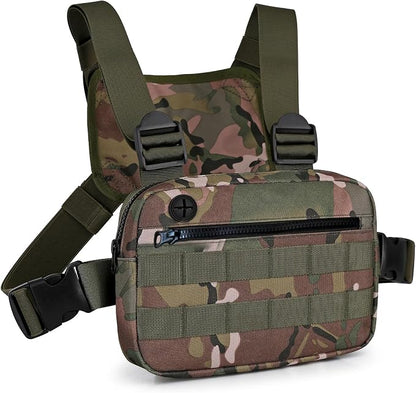 Outdoor Chest Bag For Men, EDC Chest Pack by OutdoorSportsGear