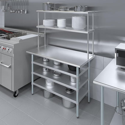 Amgood (24" x 48" Stainless Steel Work Table - Image 4