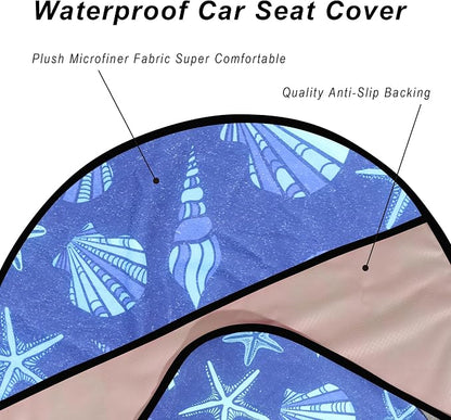 Car Seat Cover Protector Front Seats, - Image 5