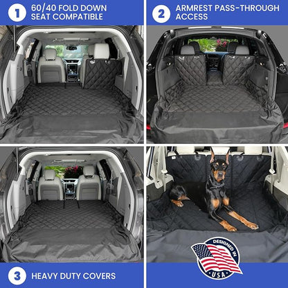 4Knines SUV Cargo Liner for Dogs, Trunk Mat for SUV, Durable Cargo Cover - Image 6