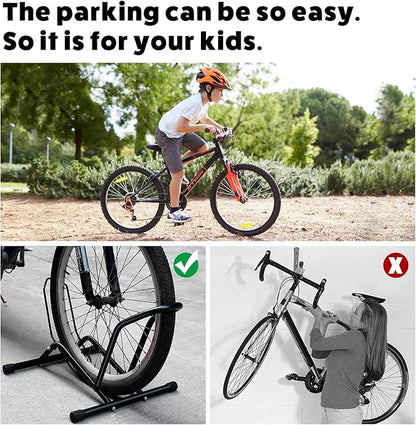 UNITEDPOWER Bike Floor Stand, Adjustable Freestanding Bicycle Storage Parking - Image 3