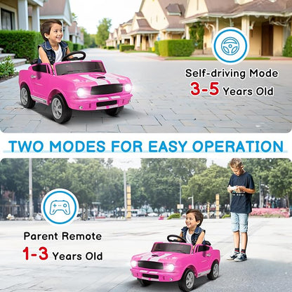 Winado 12V Licensed Shelby Electric Car - Image 3