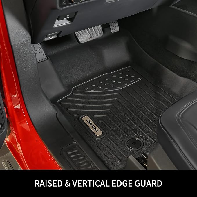 OEDRO Floor Mats Fit for 2015-2017 Toyota Camry Standard Models, TPE - Image 2