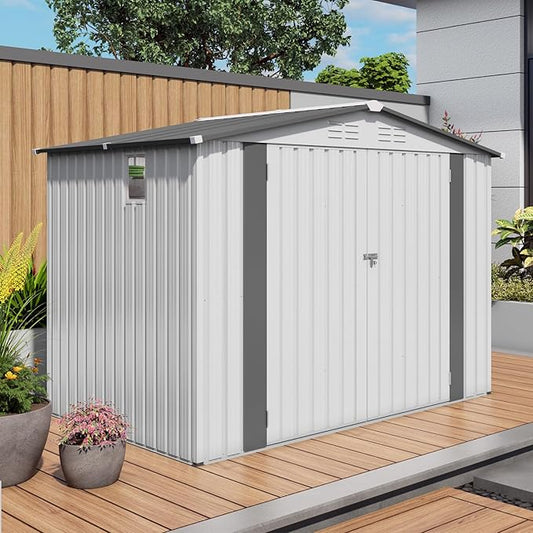 8x6 FT Outdoor Storage Shed by Jaxenor
