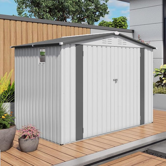8x6 FT Outdoor Storage Shed by Zolyndo