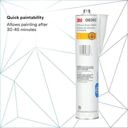 3M Urethane Seam Sealer, High Solids, Permanently Flexible, 310 mL/10.5 fl oz - Image 5
