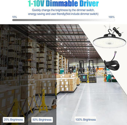 UFO LED Low Bay Light 4000K 80W 100W 150W 21, 000Lumen 3000K Highbay UFO Lights - Image 8
