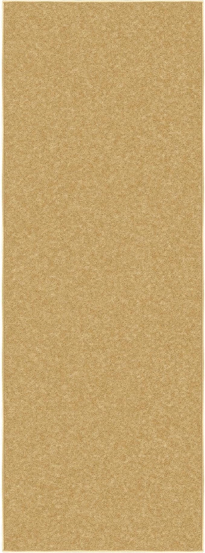 Ottomanson Hallway Runner Rug 2'2" x 6' Non Slip Solid Area Rugs Easy to Clean - Image 6